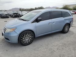 Salvage cars for sale at Las Vegas, NV auction: 2013 Honda Odyssey EXL