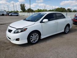 Salvage cars for sale at Miami, FL auction: 2010 Toyota Corolla Base