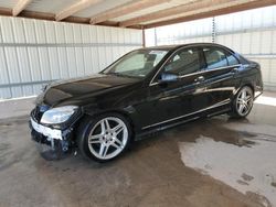 Salvage cars for sale at Andrews, TX auction: 2011 Mercedes-Benz C 300 4matic