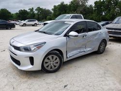 Salvage cars for sale at Ocala, FL auction: 2019 KIA Rio S