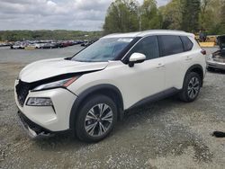 Salvage cars for sale at Concord, NC auction: 2021 Nissan Rogue SV