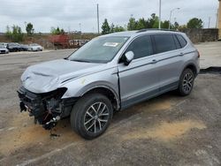 Volkswagen Tiguan se salvage cars for sale: 2021 Volkswagen Tiguan SE