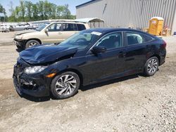 Salvage cars for sale from Copart Spartanburg, SC: 2017 Honda Civic EX