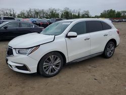 Salvage cars for sale from Copart Baltimore, MD: 2018 Acura MDX Technology