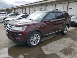 Salvage cars for sale from Copart Louisville, KY: 2018 Ford Explorer XLT