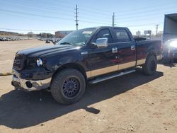 Salvage trucks for sale at Colorado Springs, CO auction: 2006 Ford F150 Supercrew