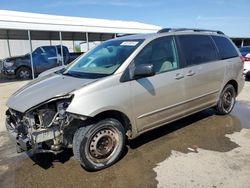Salvage cars for sale from Copart Fresno, CA: 2004 Toyota Sienna CE