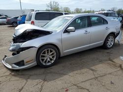 Salvage cars for sale at Woodhaven, MI auction: 2012 Ford Fusion SEL
