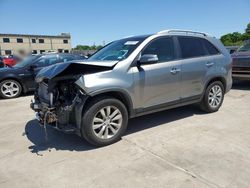 Salvage cars for sale from Copart Wilmer, TX: 2011 KIA Sorento EX