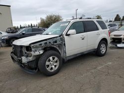 Salvage cars for sale from Copart Woodburn, OR: 2010 Ford Escape Limited