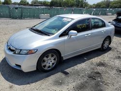 Salvage cars for sale from Copart Riverview, FL: 2011 Honda Civic LX