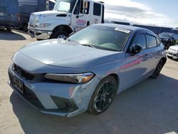 Salvage cars for sale at Hayward, CA auction: 2022 Honda Civic Sport