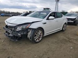 Salvage cars for sale at Windsor, NJ auction: 2015 KIA Optima SX