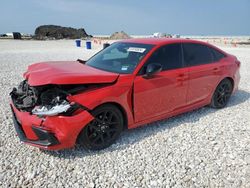 Salvage cars for sale from Copart Temple, TX: 2022 Honda Civic Sport