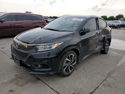 Salvage cars for sale at Grand Prairie, TX auction: 2019 Honda HR-V Sport