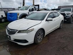 Salvage cars for sale from Copart Kapolei, HI: 2016 Acura TLX