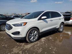 Salvage cars for sale from Copart Columbus, OH: 2022 Ford Edge Titanium