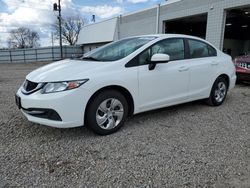 Salvage cars for sale at Blaine, MN auction: 2014 Honda Civic LX