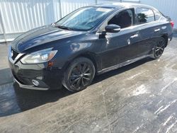 Salvage cars for sale from Copart Opa Locka, FL: 2017 Nissan Sentra SR Turbo