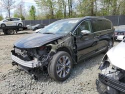 Salvage cars for sale from Copart Waldorf, MD: 2020 Chrysler Pacifica Limited