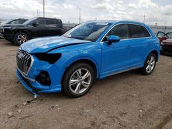 Salvage cars for sale at Greenwood, NE auction: 2020 Audi Q3 Premium S Line