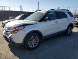 Salvage cars for sale at Wilmington, CA auction: 2013 Ford Explorer XLT