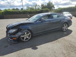 Salvage cars for sale at San Martin, CA auction: 2014 Mercedes-Benz CLS 550
