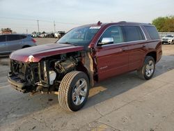 Salvage cars for sale from Copart Oklahoma City, OK: 2016 Chevrolet Tahoe K1500 LTZ