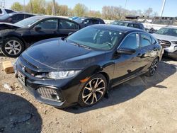 Salvage cars for sale from Copart Columbus, OH: 2017 Honda Civic SI