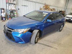 Salvage cars for sale at Milwaukee, WI auction: 2017 Toyota Camry LE