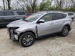 Salvage cars for sale at Cicero, IN auction: 2017 Toyota Rav4 HV LE