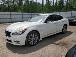 Salvage cars for sale at Harleyville, SC auction: 2015 Infiniti Q70 3.7