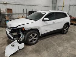 Salvage cars for sale at Milwaukee, WI auction: 2019 Jeep Cherokee Limited
