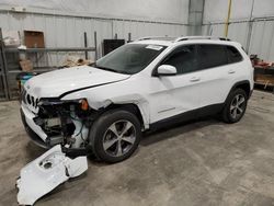 Jeep Cherokee Limited salvage cars for sale: 2019 Jeep Cherokee Limited