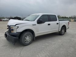 Salvage cars for sale from Copart Kansas City, KS: 2017 Ford F150 Supercrew