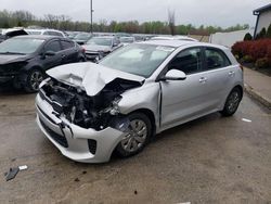 Salvage cars for sale from Copart Louisville, KY: 2020 KIA Rio LX