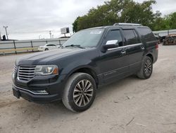 Salvage cars for sale from Copart Oklahoma City, OK: 2015 Lincoln Navigator