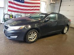 Salvage cars for sale at Lyman, ME auction: 2012 KIA Optima LX