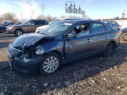 Salvage cars for sale from Copart Columbus, OH: 2014 Nissan Sentra S