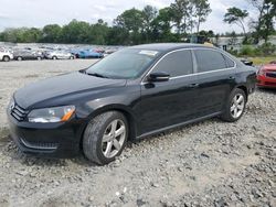 Salvage cars for sale from Copart Byron, GA: 2013 Volkswagen Passat SE
