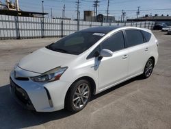 Salvage cars for sale at Sun Valley, CA auction: 2016 Toyota Prius V