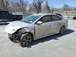 Salvage cars for sale from Copart Albany, NY: 2021 KIA Forte FE