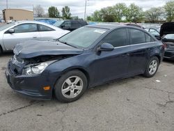 Salvage cars for sale from Copart Moraine, OH: 2014 Chevrolet Cruze LT