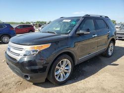 Salvage cars for sale from Copart Kansas City, KS: 2015 Ford Explorer XLT