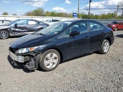 Salvage cars for sale from Copart Hillsborough, NJ: 2015 Honda Civic LX