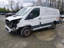 Salvage cars for sale from Copart Waldorf, MD: 2015 Ford Transit T-150