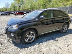 Salvage cars for sale at Waldorf, MD auction: 2015 Lexus RX 350 Base