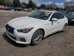 Carros dañados por inundaciones a la venta en subasta: 2017 Infiniti Q50 Premium