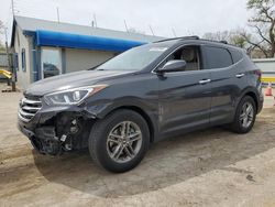 Salvage cars for sale from Copart Wichita, KS: 2017 Hyundai Santa FE Sport