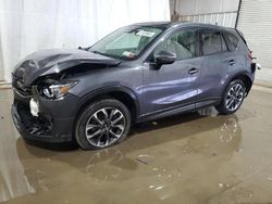 Salvage cars for sale at Central Square, NY auction: 2016 Mazda CX-5 GT